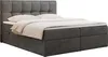MKS MEBLE Boxspringbett 200x200 mit Bettkasten, Bett mit Produktbild-Vorschau 4