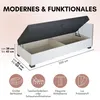 TAPCZANY24 - Boxspringbett Adel 120x200x42 cm mit Produktbild-Vorschau 4