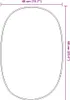 vidaXL Lustro ścienne złote 60x40 cm Podgląd zdjęcia produktu 6