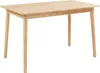 A wooden dining table on a white background. Anteprima dell’immagine prodotto