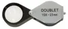 Byomic BYO-ID1523 Doublet Einschlaglupe 15x23mm 15-fache Produktbild-Vorschau 3