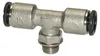 Riegler T-Steckverschraubung »click-clock«, drehbar, G 1/4 Produktbild-Vorschau 1