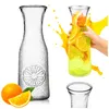 SuperButelki.pl - 1-Liter-Glaskaraffe mit Muster, Produktbild-Vorschau 2