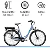 Zündapp Z502 E Bike Damen 28 Zoll dusty blue 50 cm Produktbild-Vorschau 4