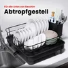 Abtropfgestell mit Auffangschale – Geschirrständer – Mit Produktbild-Vorschau 2