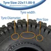 22x11.00-8 ATV-Quad-Reifen Wanda P308 mit Stollenprofil und Produktbild-Vorschau 5