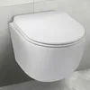 BALNEO spülrandloses Wand-WC LUNA Tornado-Spülung Weiß Produktbild-Vorschau 2