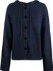 ASKSA Damen Langarm Grobstrickjacke Kordelzug Kurz Produktbild-Vorschau 4