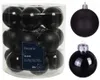 Weihnachtskugeln Glas 4cm 18 Stück - Schwarz Produktbild-Vorschau 3