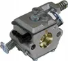 A close-up studio shot of a carburetor for a chainsaw. Podgląd zdjęcia produktu