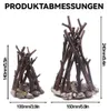 LED Nachtlicht – Dimmbares Holz-Lagerfeuer Design mit 3 Produktbild-Vorschau 7