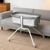 2 in 1 Beistellbett Baby mit Matratze,Faltbares Produktbild-Vorschau 4