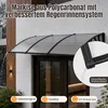 Stříška nad vchodové dveře Vigevee s odtokovou žlabou, Náhled obrázku produktu 3