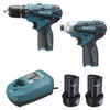 LOT MAKITA 10.8V 1.3Ah Li-Ion : Perceuse Visseuse DF330D + Voir les images du produit 1