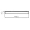 BRILLIANT weißes LED Deckenaufbau-Paneel Laurice | dimmbar Produktbild-Vorschau 7