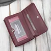 Damenbrieftasche aus lackiertem Leder mit Krokoprägung, Produktbild-Vorschau 9