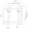 PUREMOUNTS TV-Wandhalter PM-BT200, VESA 200x200mm Produktbild-Vorschau 7