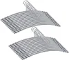 Momex - 24 Metall Premium Kleiderbügel aus Edelstahl, Produktbild-Vorschau 1