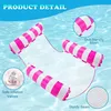 Amaca d'acqua accessori per piscina 2 pezzi giocattoli Anteprima dell’immagine prodotto 4