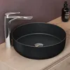 doporro Lavabo Vasque à Poser Noir Mat 31x31x11 cm Lave Voir les images du produit 4