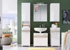 A bathroom set with cabinets, a sink, and a mirror. Anteprima dell’immagine prodotto