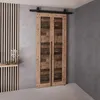 KierMoebel Schiebetür Komplettset QUDIO M2 Dunkelbraun Produktbild-Vorschau 2
