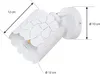 Lindby Wandleuchte Aralena, weiß, 1-flg., Metall, Ø 12 cm Produktbild-Vorschau 5
