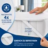 Komfortec wasserdichter Matratzenschoner mit Bändern, Produktbild-Vorschau 5
