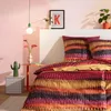 Estella Mako-Satin Bettwäsche Dawn vino 135x200 cm + 80x80 Produktbild-Vorschau 8