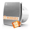 150mm 18W/35db Badlüfter Leiser Wandventilator, 240m³/h Produktbild-Vorschau 1