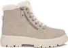A side view of a cream-colored winter boot with a white faux fur lining. Anteprima dell’immagine prodotto