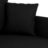 vidaXL 2-Sitzer-Sofa Schwarz 120 cm Stoff Produktbild-Vorschau 7