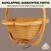 bremermann faltbarer Obstkorb, Apfel-Design aus Bambus, ca. Produktbild-Vorschau 5
