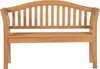 Gartenbank Wave Teak 120 cm Produktbild-Vorschau 6