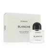 A box and bottle of Byredo Blanche Eau de Parfum are displayed against a white background. Anteprima dell’immagine prodotto