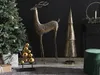 BELIANI Weihnachtsdekoration Gold Metall 126 cm in Produktbild-Vorschau 2