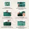 Gartenabfallsack 120Lx2 mit Deckel,Gartensack Laubsack, Produktbild-Vorschau 5