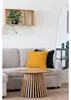 Osaka table basse Ø70cm placage chêne. Voir les images du produit 5