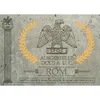 A stone tablet with Roman-inspired imagery and text. Produktbild-Vorschau