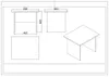 Skye Decor, Vo19-Ba, Büromöbel-Set, Barock, 140 x 73,8 x 60 Produktbild-Vorschau 3
