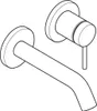Jednouchwytowa bateria umywalkowa Tecturis S UP f Wd-mon Podgląd zdjęcia produktu 3