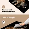 KitchenYeah© Herdabdeckplatte Leopard - Wild - Schwarz , Produktbild-Vorschau 2