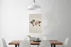 MuchoWow® Poster Weltkarte - Holz - Baum 40x60 cm - Plakate Produktbild-Vorschau 2