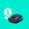 Maus M185 Wireless Optisch schwarz/blau Produktbild-Vorschau 36
