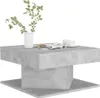 vidaXL Couchtisch Betongrau 57x57x30 cm Holzwerkstoff Voir les images du produit 4