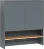 Waschmaschinenschrank Vicco Viktor Anthrazit/Goldkraft Produktbild-Vorschau 1