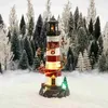 Luville Weihnachtsdorf Kerst vuurtoren - 13x14x35 cm - Produktbild-Vorschau 2
