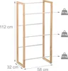 Relaxdays Drankenrek, hoogte x breedte x diepte: 112 x 58 x Productafbeelding-voorbeeld 4