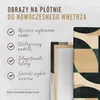 Obraz na płótnie Biało złote kwiaty róży 3D 60x40 Feeby Podgląd zdjęcia produktu 7