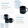 Intirilife Kaffeetasse in Weiß mit Goldrand und Aufschrift Produktbild-Vorschau 3